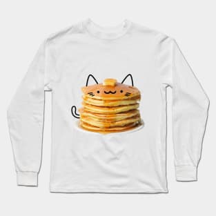 Cat Pancake Long Sleeve T-Shirt